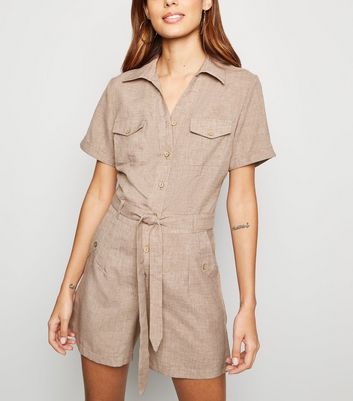 stone playsuit