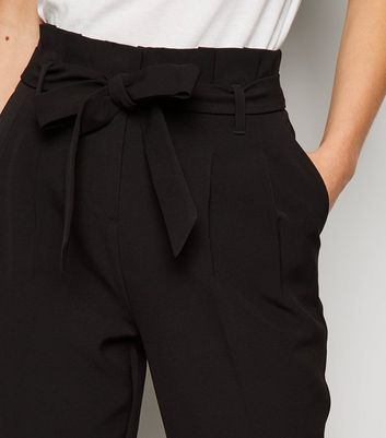 Cotton Rich Barrel Leg Tapered Trousers