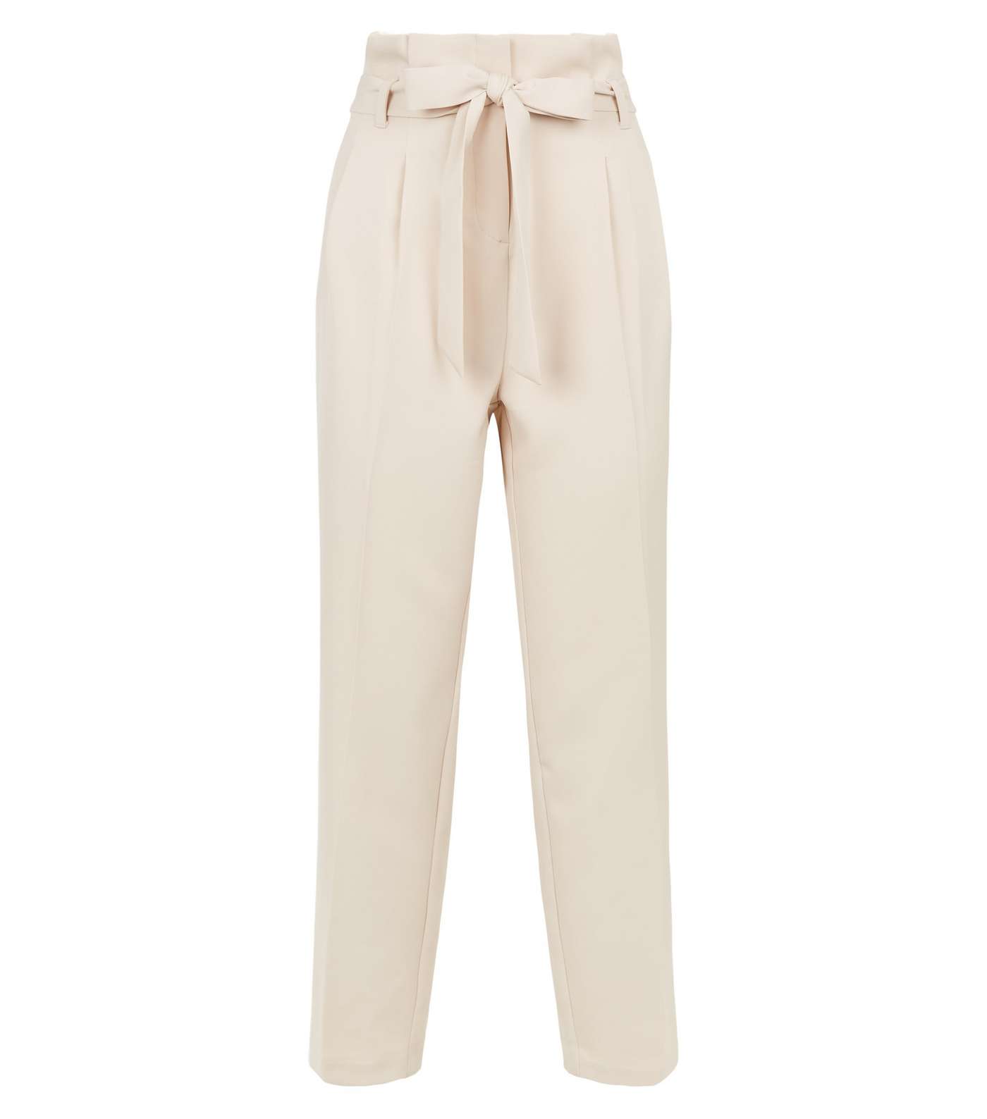 Stone Tie Waist Tapered Trousers Image 4