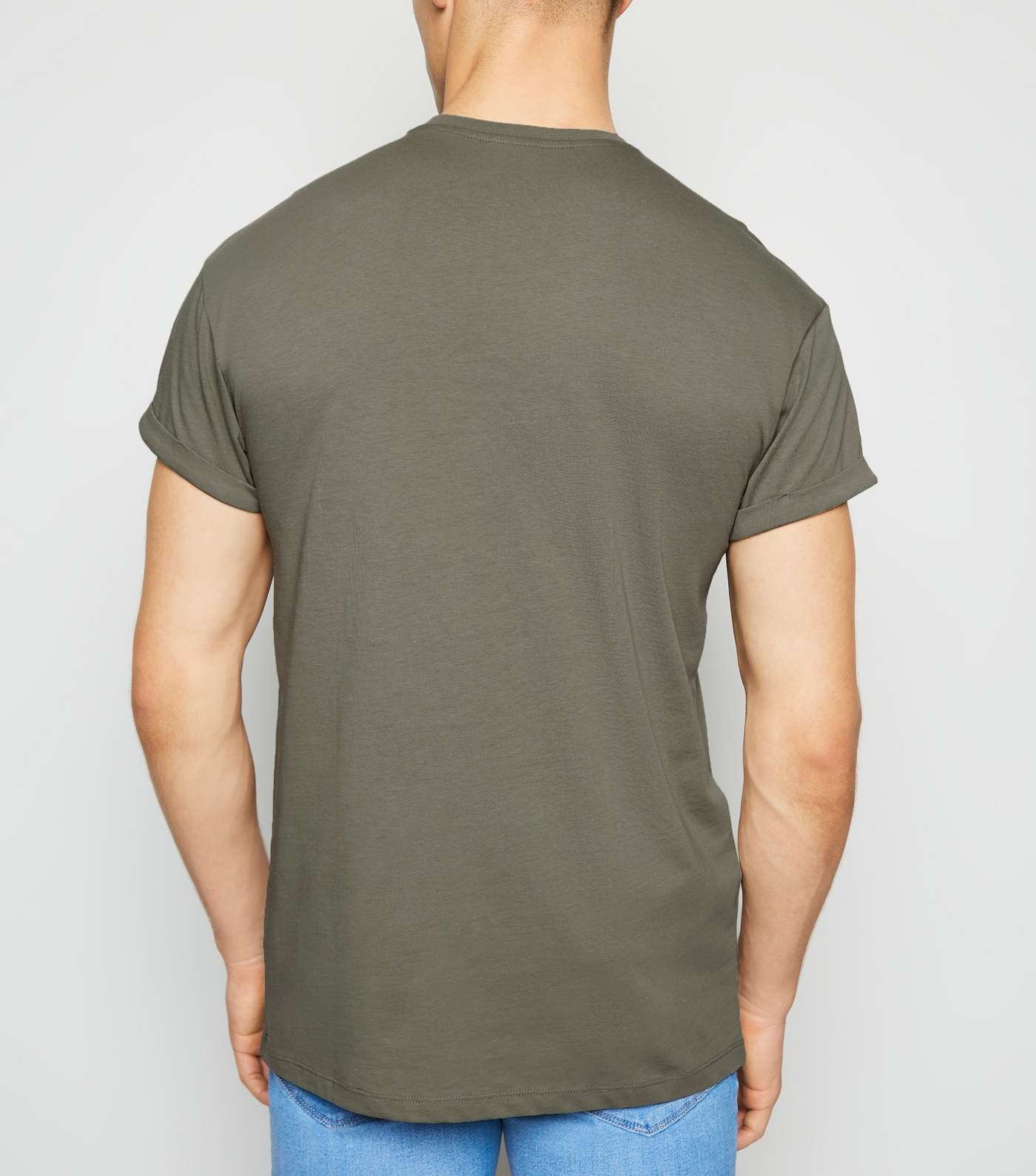 Olive Sun Embroidered T-Shirt Image 3
