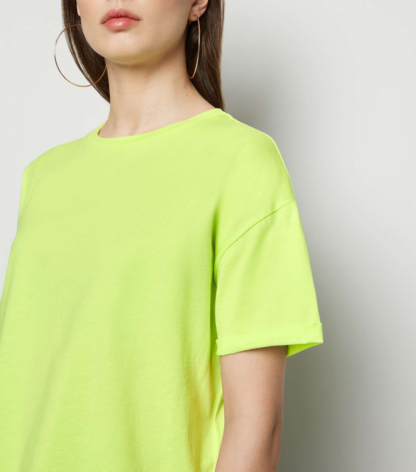 Light Green Boxy Crop T-Shirt Image 5