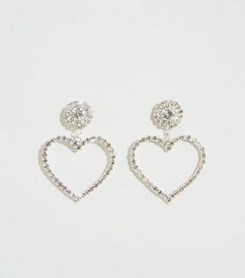 new look black earrings