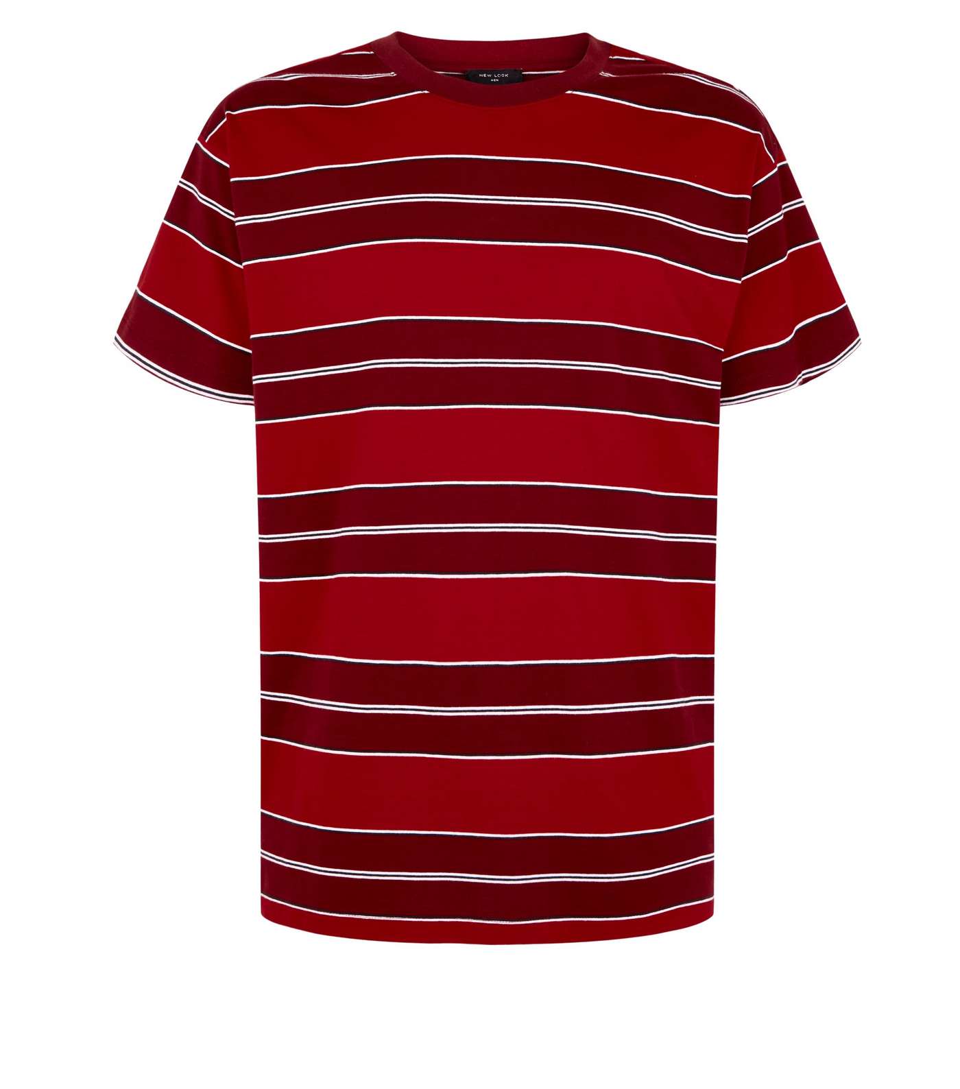 Red Stripe Oversized T-Shirt Image 4