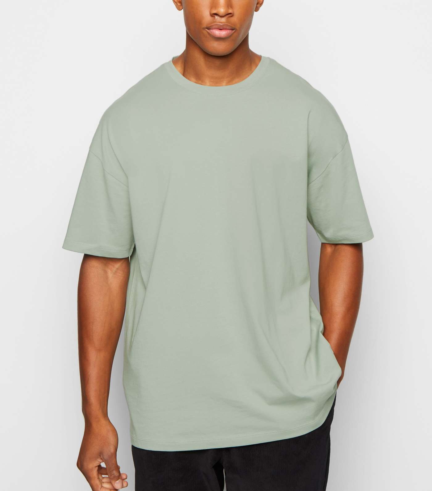 Light Green Oversized Heavy Cotton T-Shirt