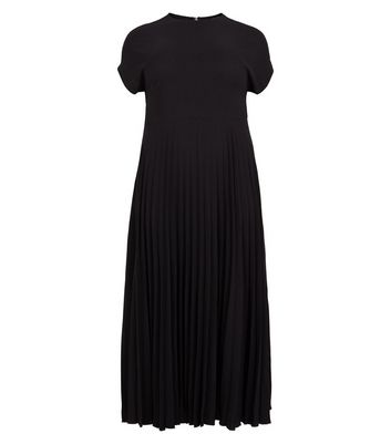 new look pleated maxi dress
