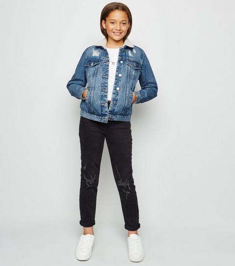 Girls' Jackets & Coats | Denim Jackets & Parka Coats | New Look