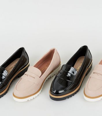 new look chunky cleated loafer
