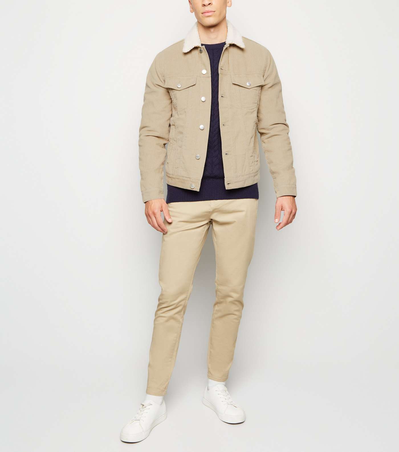 Stone Cord Teddy Lined Jacket 