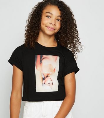 ariana grande black t shirt