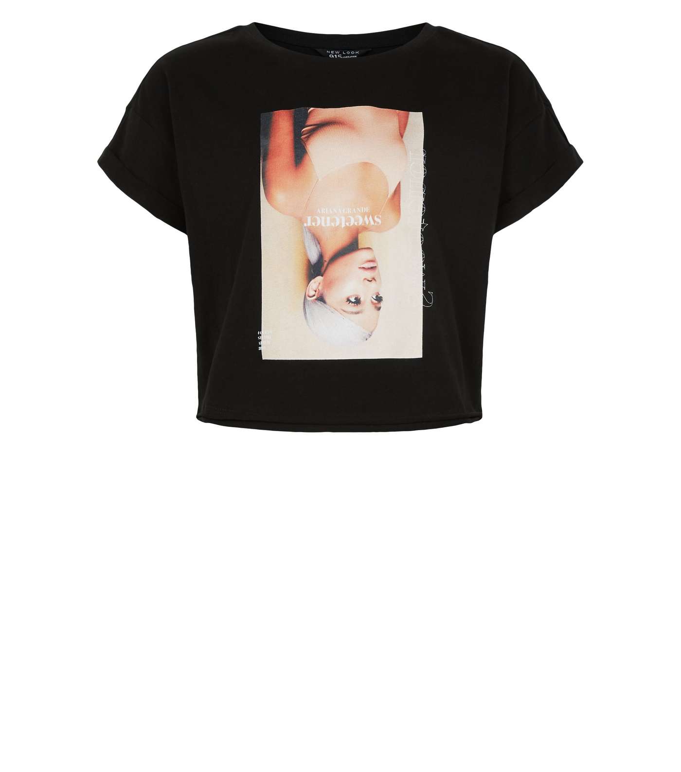 Girls Black Sweetener Ariana Grande Album T-Shirt Image 4