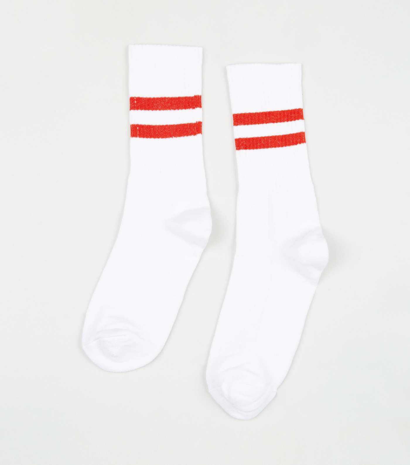 Red Stripe Pattern Socks