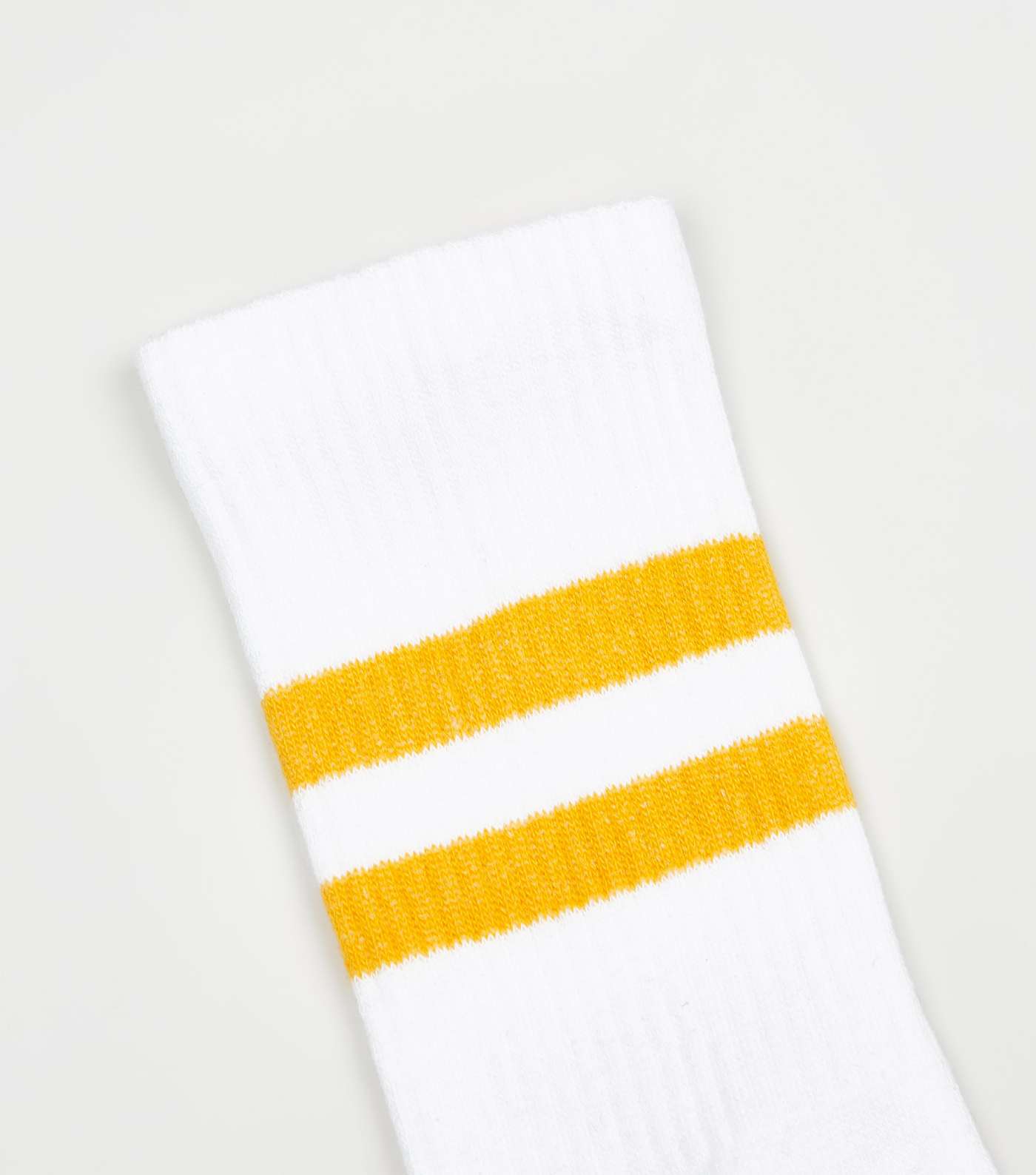 Yellow Stripe Pattern Socks Image 2
