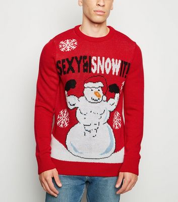 new look mens christmas jumpers