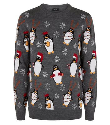 mens penguin jumper