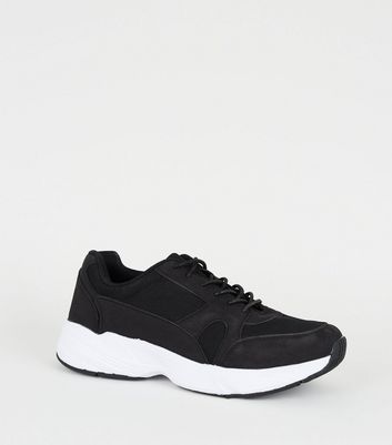 mens thick sole trainers