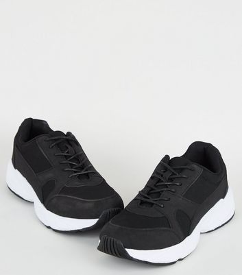 white trainers black sole