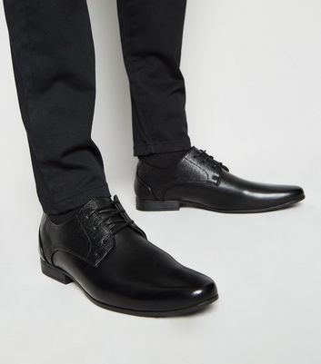 mens black suit shoes