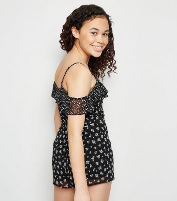 ruffle playsuits
