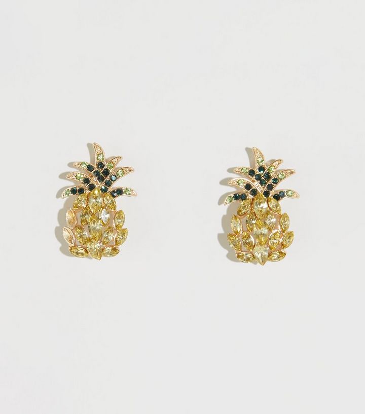 Yellow Gem Pinele Stud Earrings Add To Saved Items Remove From Yellow Gem Pinele Stud Earrings Add To Saved Items Remove From