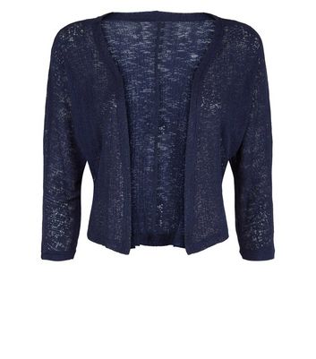 new look navy cardigan