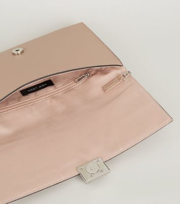 Pink clutch sale bag new look