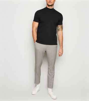 short turtleneck shirt