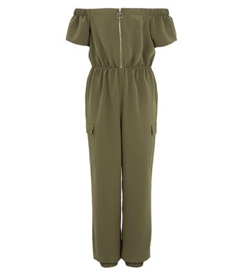 bardot utility jumpsuit