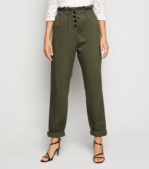 Women's Paper Bag Trousers | Paperbag Waist Trousers | New Look