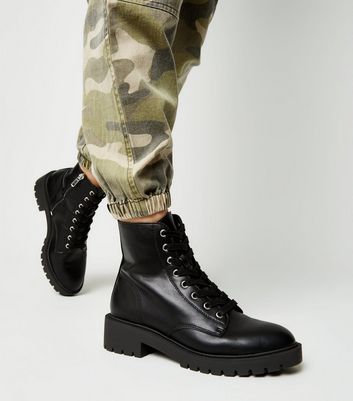 new look girls black boots