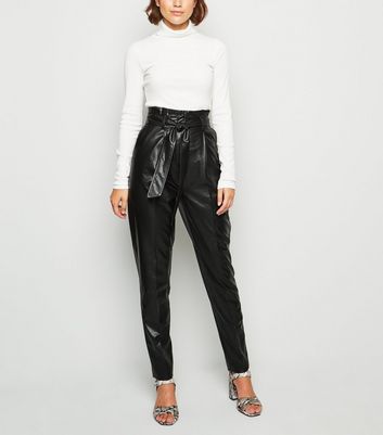 new look leather pants