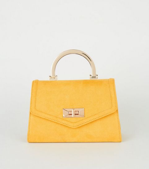 Yellow Bags Mustard Handbags New Look