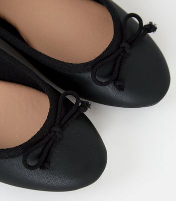 childrens black ballet pumps