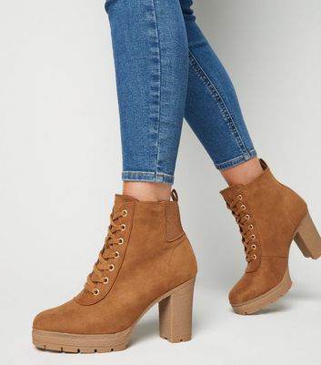 Hiker boots best sale new look