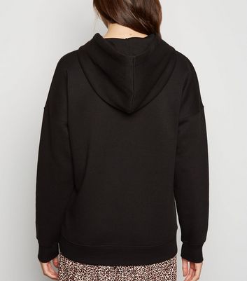 black long sleeve hoodie