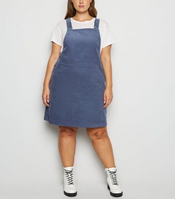 New look cord pinafore dress best sale