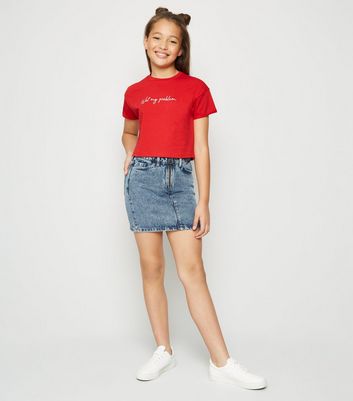 new look denim skirt 915