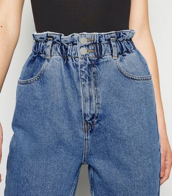 high waisted mom jeans new look