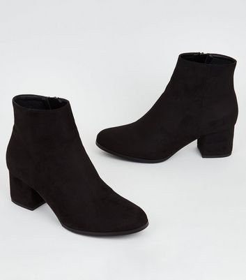 womens ankle boots block heel