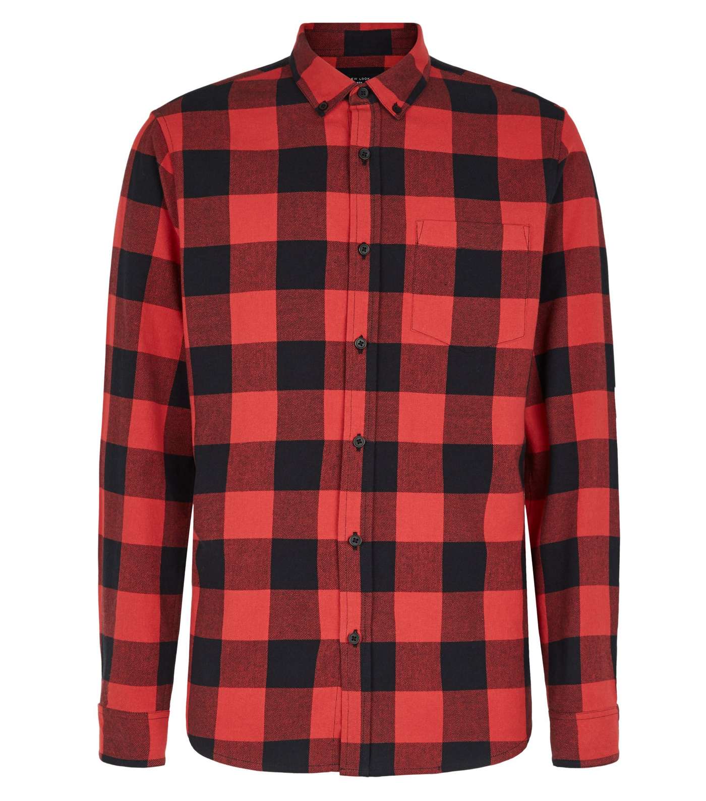 Red Check Long Sleeve Shirt Image 4