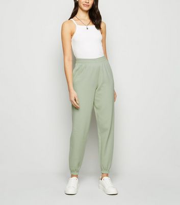 New look green joggers Clearance