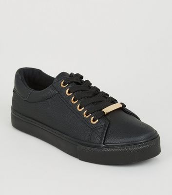 black and gold shoes for girls