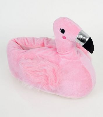 womens flamingo slippers