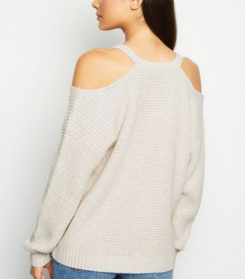 Cold shoulder jumper deals new look