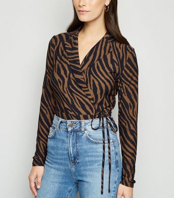 zebra bodysuit