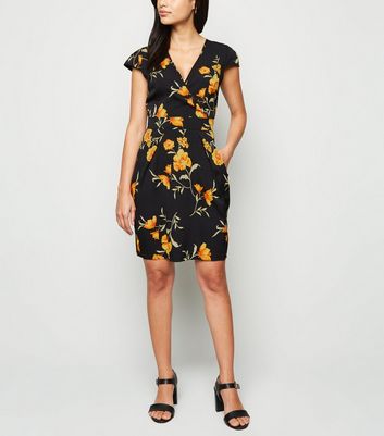 blue vanilla black tulip dress