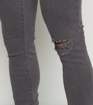 dark grey denim jeans