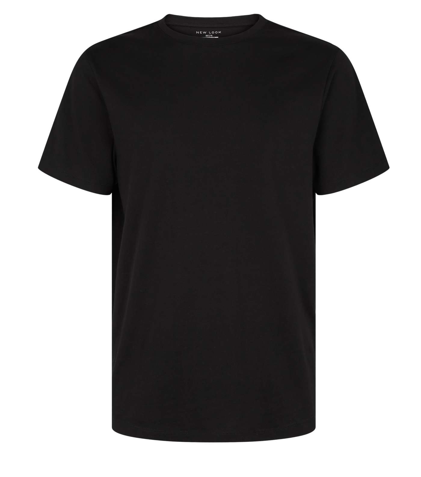 Black Short Sleeve Crew T-Shirt Image 4