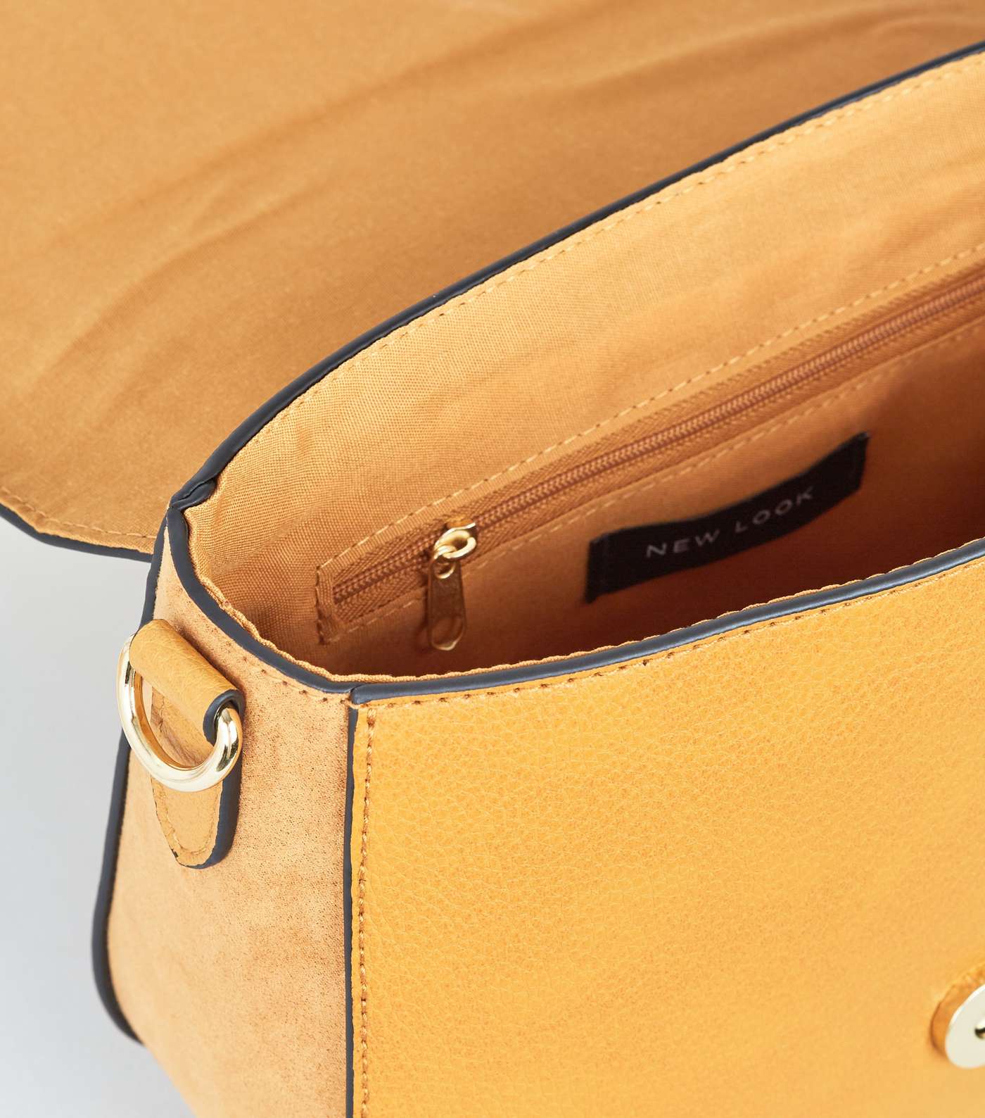 Mustard Ring Front Saddle Bag Image 4