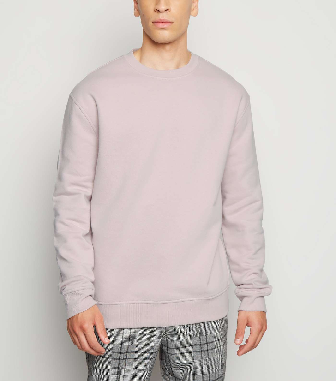 Pink Crew Neck Sweatshirt
