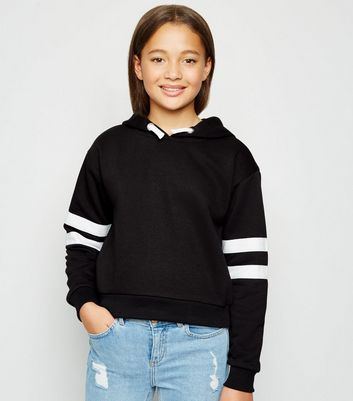 girls black sweatshirt